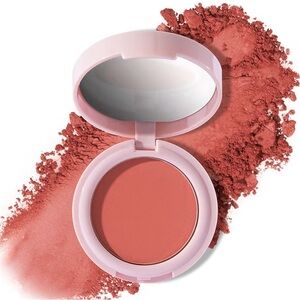 Mally Bulletproof Powder Blush in Confident Coral Matte Finish New in Box